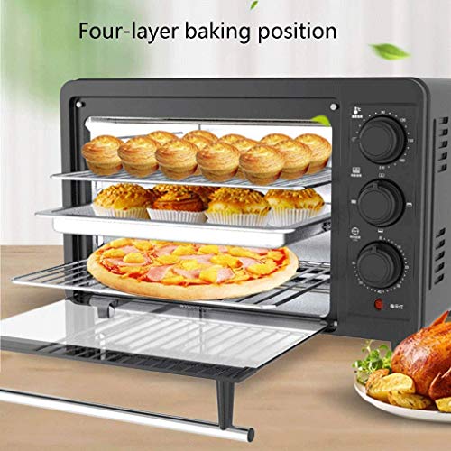 LYKYL Toaster, Multi- functie roestvrijstalen afwerking met Timer- Toast- Bake- Broil Instellingen, Natural Convection… - Image 4