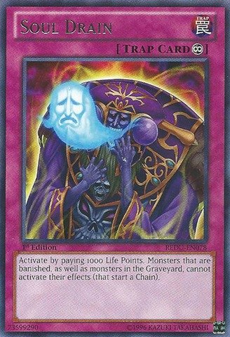 Yu-Gi-Oh! - Soul Drain (REDU-EN078) - Return of The Duelist - Unlimited Edition