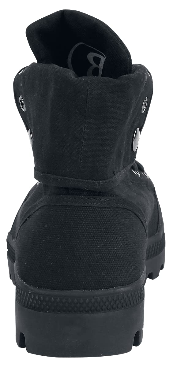 Brandit Military Canvasboot High Unisex Stivali Nero