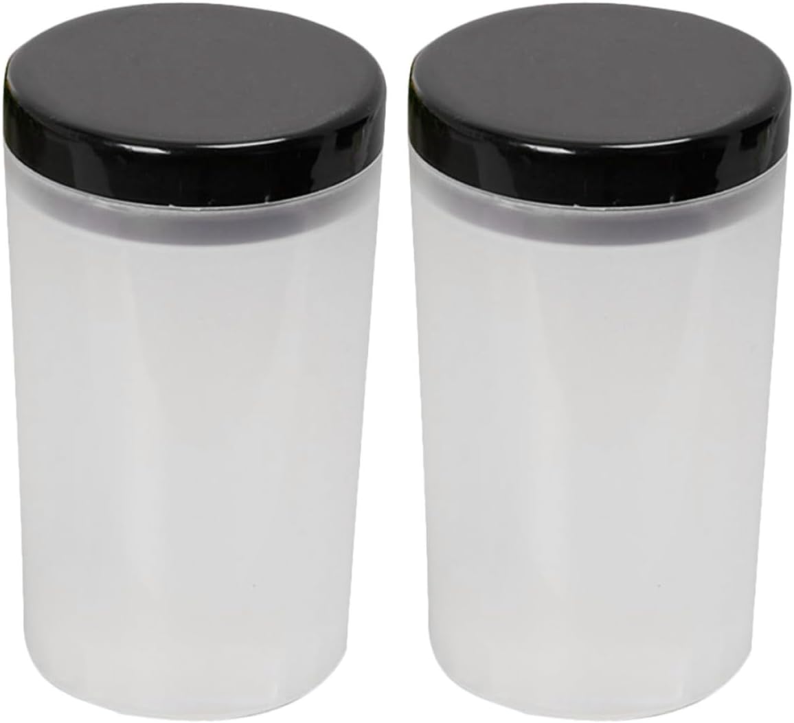 2 Pack Paint Brush Washing Bottles for Artists, Portable Plastic Cleaners