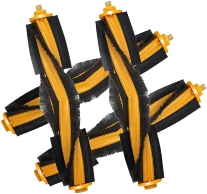 Main Roller Brush，Compatible for Ecovacs，Compatible for OZMO，920 950 N7 N8+ T5 T8 T9，Compatible for Yeedi，2 Hybrid Robot Vacuum Cleaner Replacement Spare Kit Parts(2pcs)