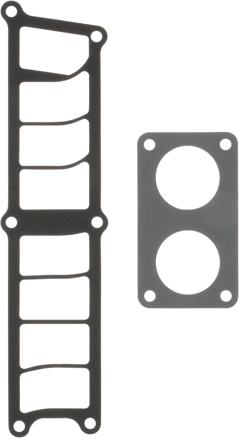 Fuel Injection Plenum Gasket Set Compatible With Ford E-150 Econoline Club Wagon 5.0L V8 1985 1986 1987 1988 1989 1990 1991 1992 1993 1994 1995 1996 PC-633637