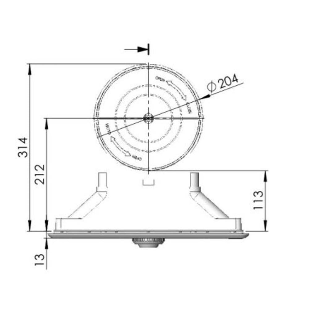 Astralpool Mini Skimmer - Grande meurtrière de Pièce à sceller