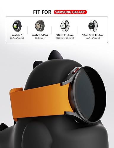 Miniatura 3 de ELETIUO Soporte de carga compatible con Samsung Galaxy Watch 5 (1.57 pulgadas, 1.732 pulgadas)Galaxy Watch 5 Pro (1.772 pulgadas), estación de carga