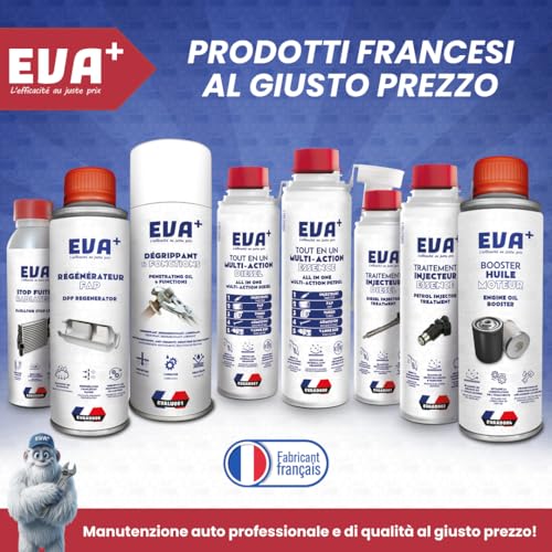 Trattamento Ceramico Booster Olio Motore 300Ml - Eva+ EVAAD004 | Additivo Anti-Attrito & Antiusura | Riduce Consumi & Rumore Motore | Protezione Turbo Benzina Diesel Ibrido | Fino A 5L Di Olio - 8