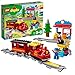 Price comparison product image LEGO 10874 DUPLO Town Steam Train for Toddlers, Light & Sound, Push & Go Battery Powered Toy for Kids Age 2-5