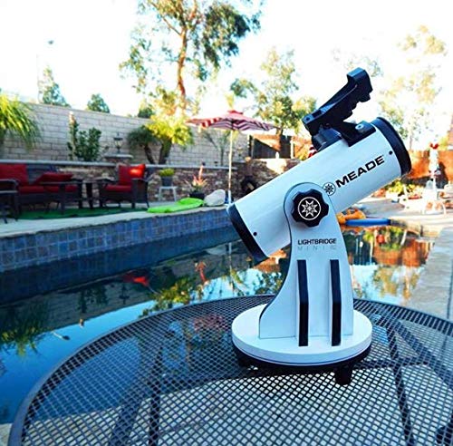 Meade Instruments LightBridge Mini 82 Telescope, White (203001)