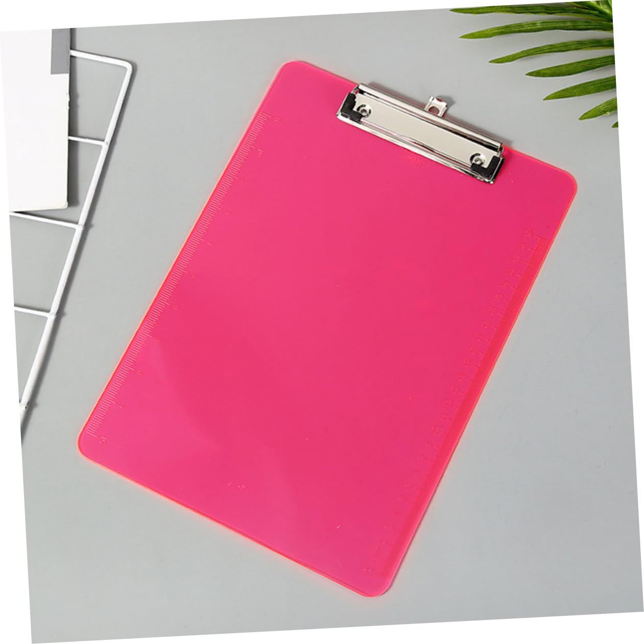 TEHAUX 4pièces Porte-documents Tableaux Écriture Colorés Lot pour Maison Bureau Pinces à Documents Incluses