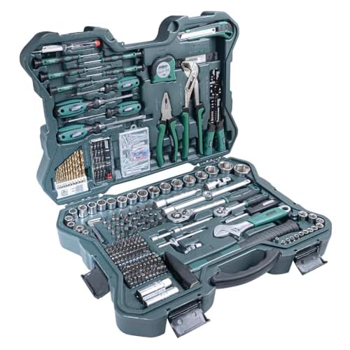 Brüder Mannesmann M29088 Steckschlüssel und Werkzeugsatz, 303-tlg
