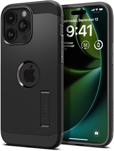 Miniatura 10 de Spigen MagFit - Funda magnética resistente diseñada para iPhone 15 Pro, protección de grado militar soporte compatible con MagSafe (2023), color