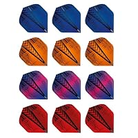 RED DRAGON Hardcore XT – Fléchettes Standard Extra Épais, 100 Microns, 5 Jeux (15 Vols) – Qualité Pro Pour Dart