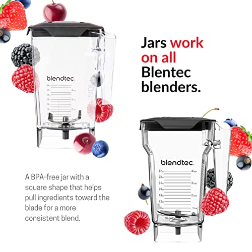 Blendtec Classic 570 Blender And 90 Oz Wildside+ Blender Jar - Kitchen Blender - Black #TOP2