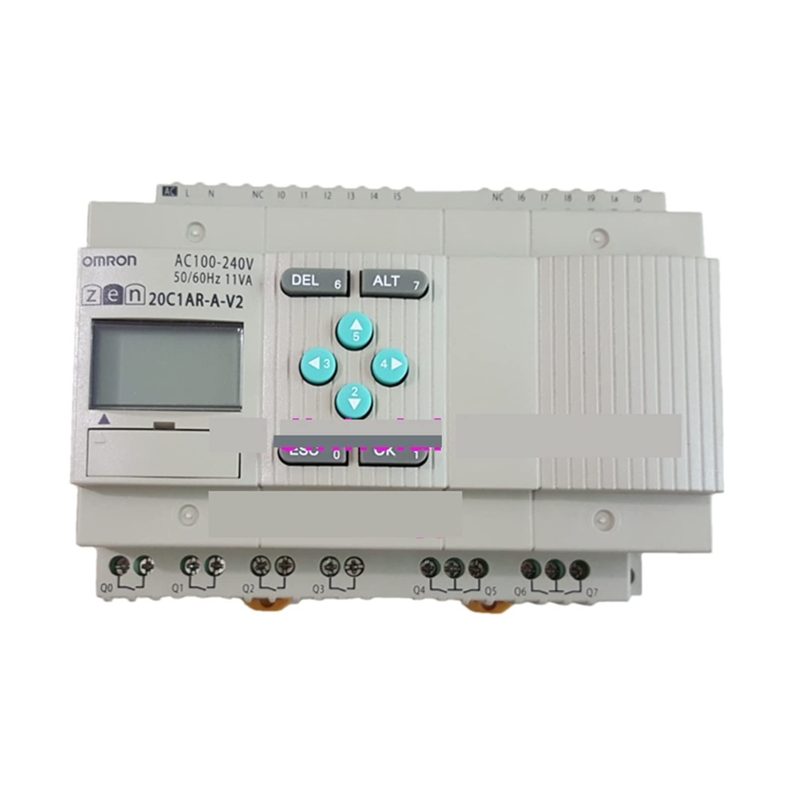 Amazon.co.jp: ZEN-20C1AR-A-V2 220v 電気 Plc プログラマブル リレー 