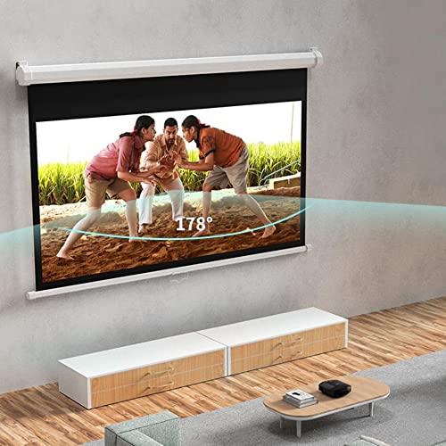 Pantalla manual para proyector 60" 4:3 y 16:9 miniatura 3