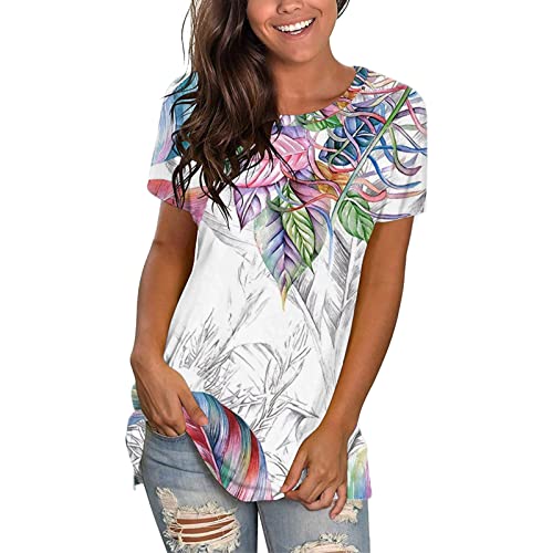 mia Moda Damen Kleid Bauch kaschieren Damen langes Hemd Damen Tshirt Damen...