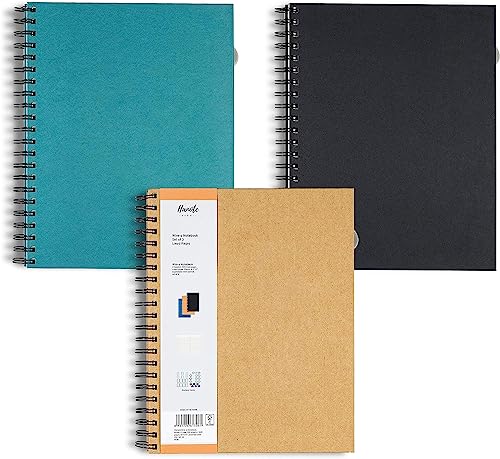 Cahier ligné à spirale Wire-o 240 pages grand format pour ne plus perdre vos notes