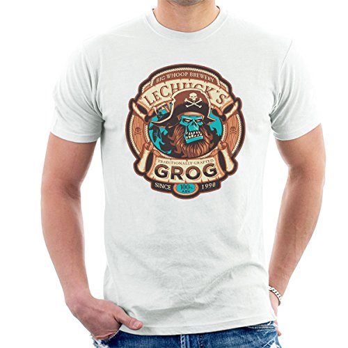 Ghost Pirate Grog Monkey Island Lechuck Men's T-Shirt