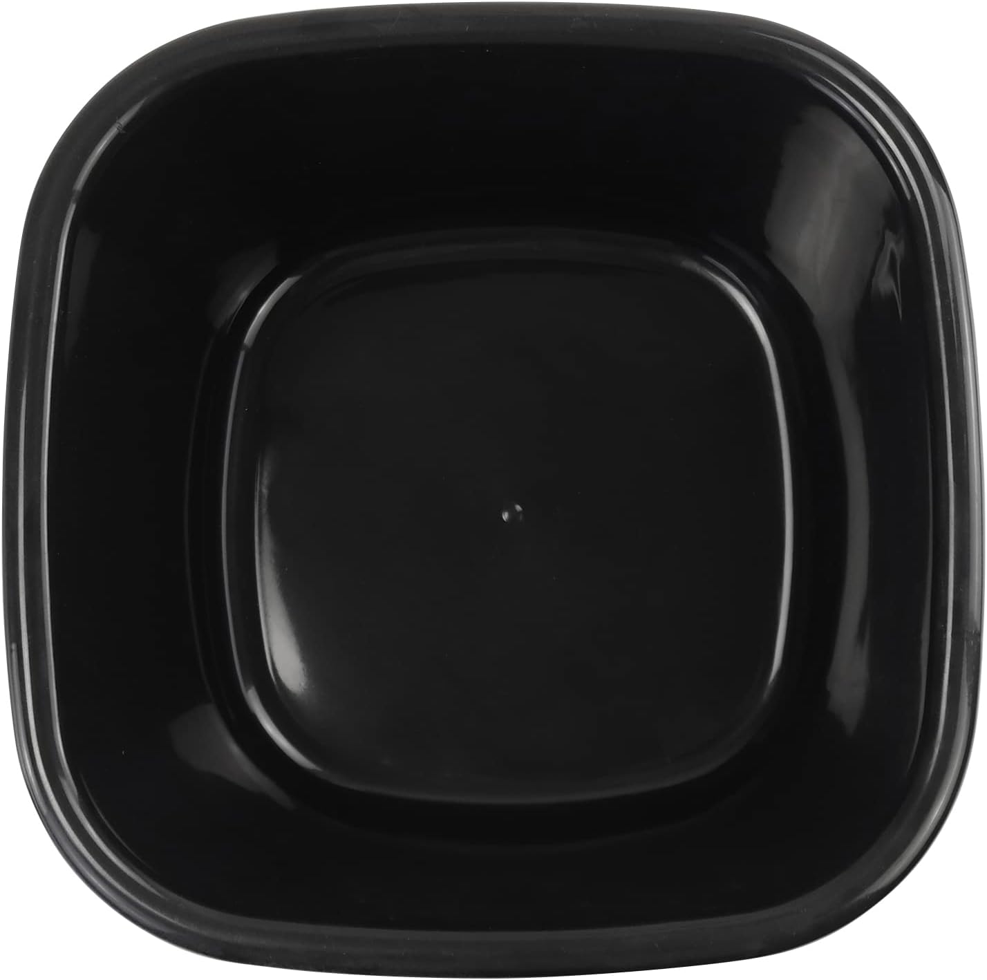 18 Quart Plastic Dishpan, Wash Basin Tub for Sink, 1 Pack, Black