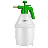 27oz Pump Sprayer, Handheld Garden Water Sprayer Bottle with Adjustable Brass Nozzle, for Spraying Plants, Flowers, Weeds and Cleaning, Green