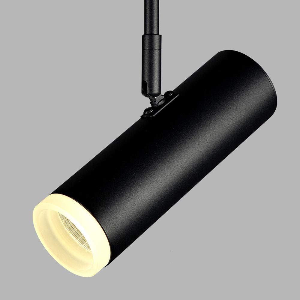 Focos LED de riel con Tres focos para Sala de Estar, Pared, Pasillo, nórdicos, de Techo, con múltiples Cabezales, focos para Pared, iluminación cálida.