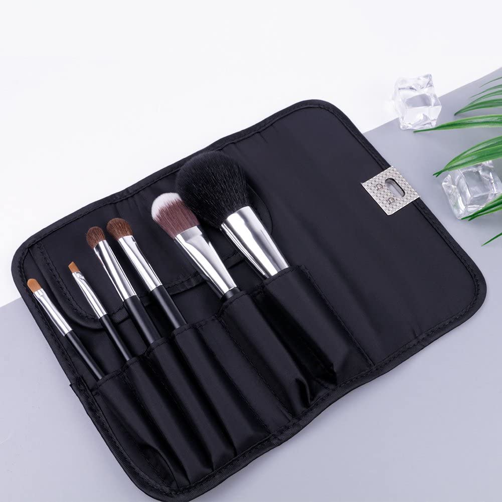 DUcare Makeup Brush Set 6Pcs Makeup Brushes Women Gift Professional Synthetic Essential Face Eye Shadow Eyeliner Foundation Blush Lip Powder Liquid Cream Blending Brow Brushes