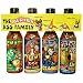 Ass Kickin' The Ass Family Hot Sauce 4 Pack Gourmet Hot Sauces Gift Set of 5 ounce bottles