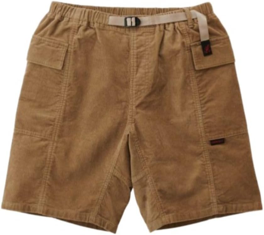 90s USA製 グラミチ ブラウン ヘンプ リネン ショーツ L 90s グラミチ