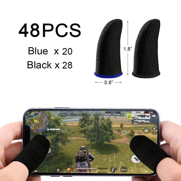 Gaming Finger Sleeves 4 Stück - Touchscreen Handschuhe Für Mobile Gaming