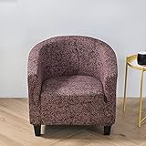 Highdi Funda de Sillón Elástica Chesterfield, Club (Marrón)