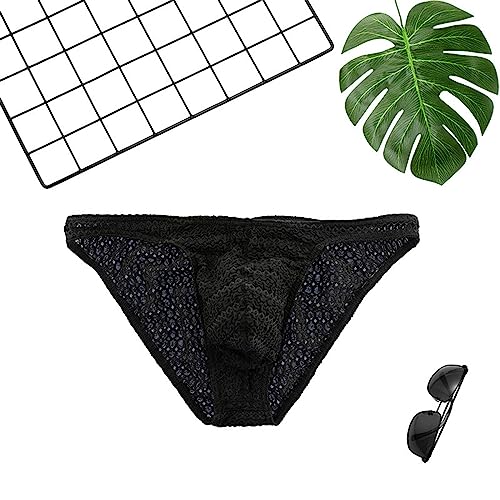 Mens Underwear Fashion Sexy Adult Low Rise Men's Open Hip Polyester Triangle Pants Loose Underwear Mens Briefs Underwear3