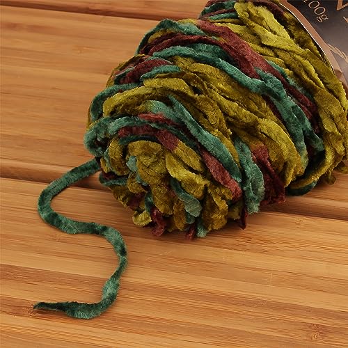 JubileeYarn Chenille Yarn - Worsted Polyester - 100g/Skein - Camelot - 2 Skeins, 209 Camelot - Image 3