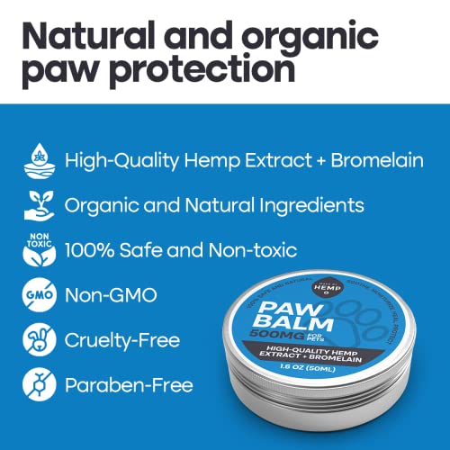 Made By Hemp - Bundle - 200Mg Calming Drops For Cats And 500Mg Natural Pet Paw Balm #TOP6