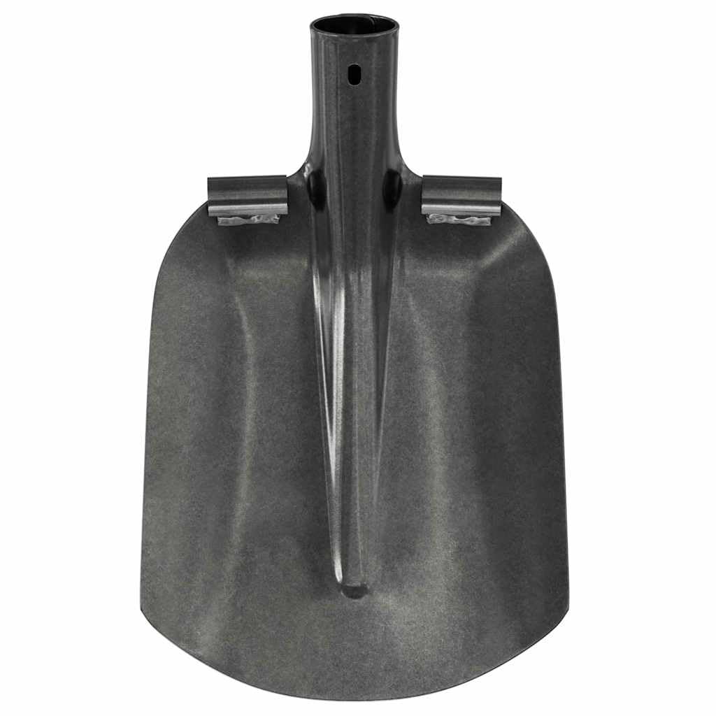 Pala de acero recubierto de polvo plateado, 33 x 21 cm, pala de jardín, pala plegable para jardín, terraza, balcón, exterior, camping, tierra, arena, plantas, excavar
