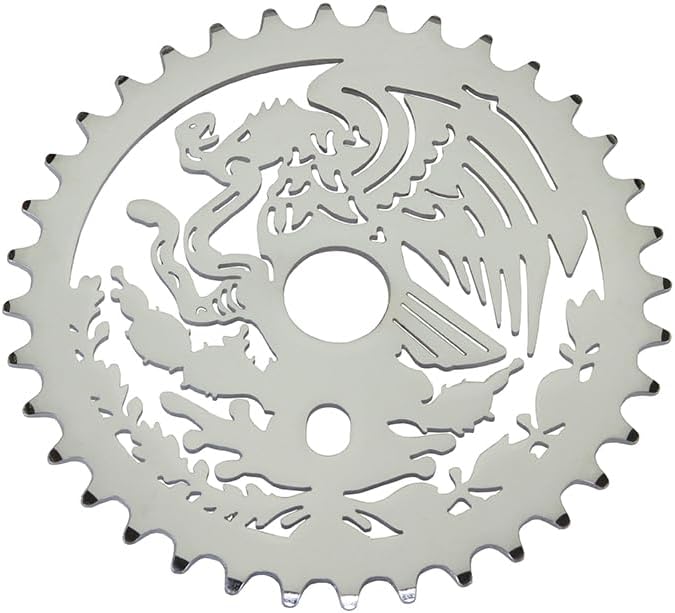Lowrider Bike Mexcan Steel Chainring 1/2 X 1/8 36t Chrome.Bike Parts.Bicycle Parts