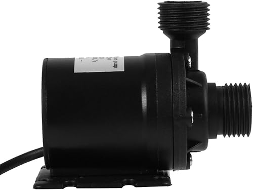 Miniatura 7 de Tissting Bomba de agua sin escobillas DC 24V 22W 800LH Bomba de circulación de agua caliente solar Bomba de agua caliente 5M Bomba de agua ultra