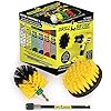 Bathroom Accessories - Cleaning Supplies - Drill Brush - Grout Cleaner - Shower Cleaner - Scrub Brush for Shower - Tile Cleaning Brush - Bathroom Cleaning Tools - Drill Brush Attachment Set - Bathtub