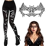 disfraz murcielago mujer 12 Epokus 3PC Disfraz Halloween, Mallas de Tela de murciélago, Disfraz Carnaval para adultos