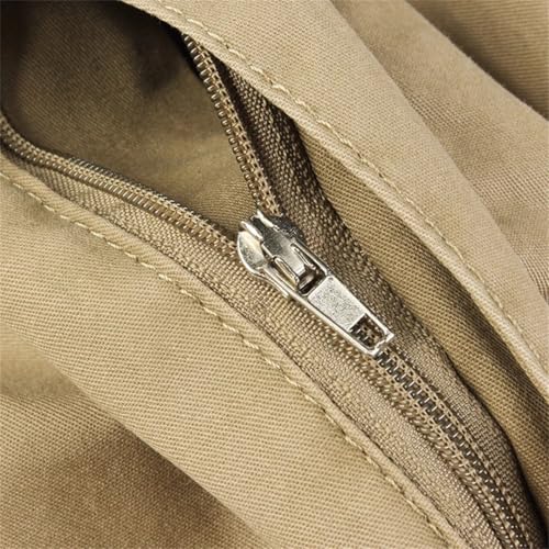 Men Long Pants Straight Joggers Fit Plus Size Business Trousers3