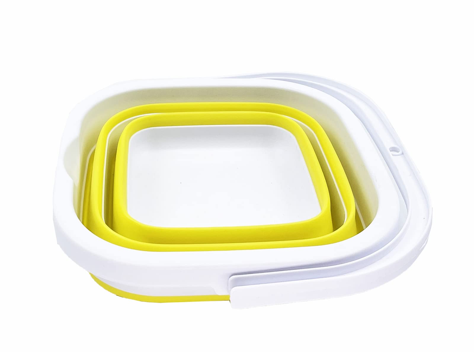 SAMMART Collapsible 5L Cleaning Bucket - Foldable Rectangular Pail For Camping, Car Wash, Beach - View #9
