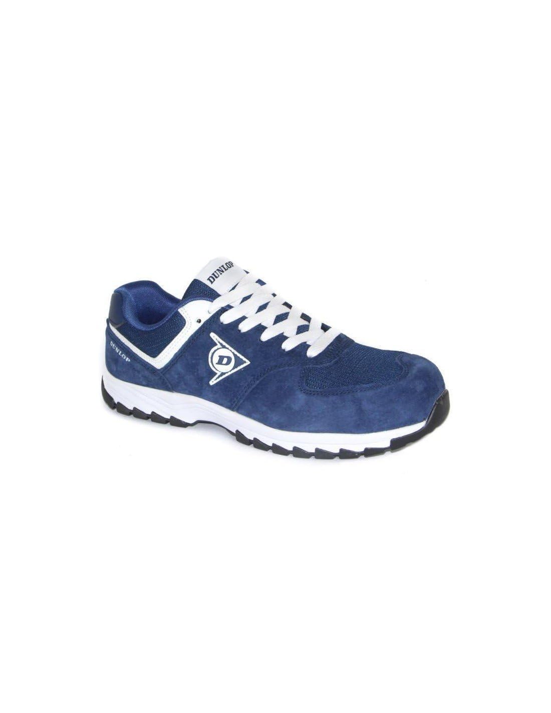 DUNLOP Herren Flying ArrowDunlop dl0201026 – 41 Schuh, Leder Wildleder und Mesh, Marine, 41
