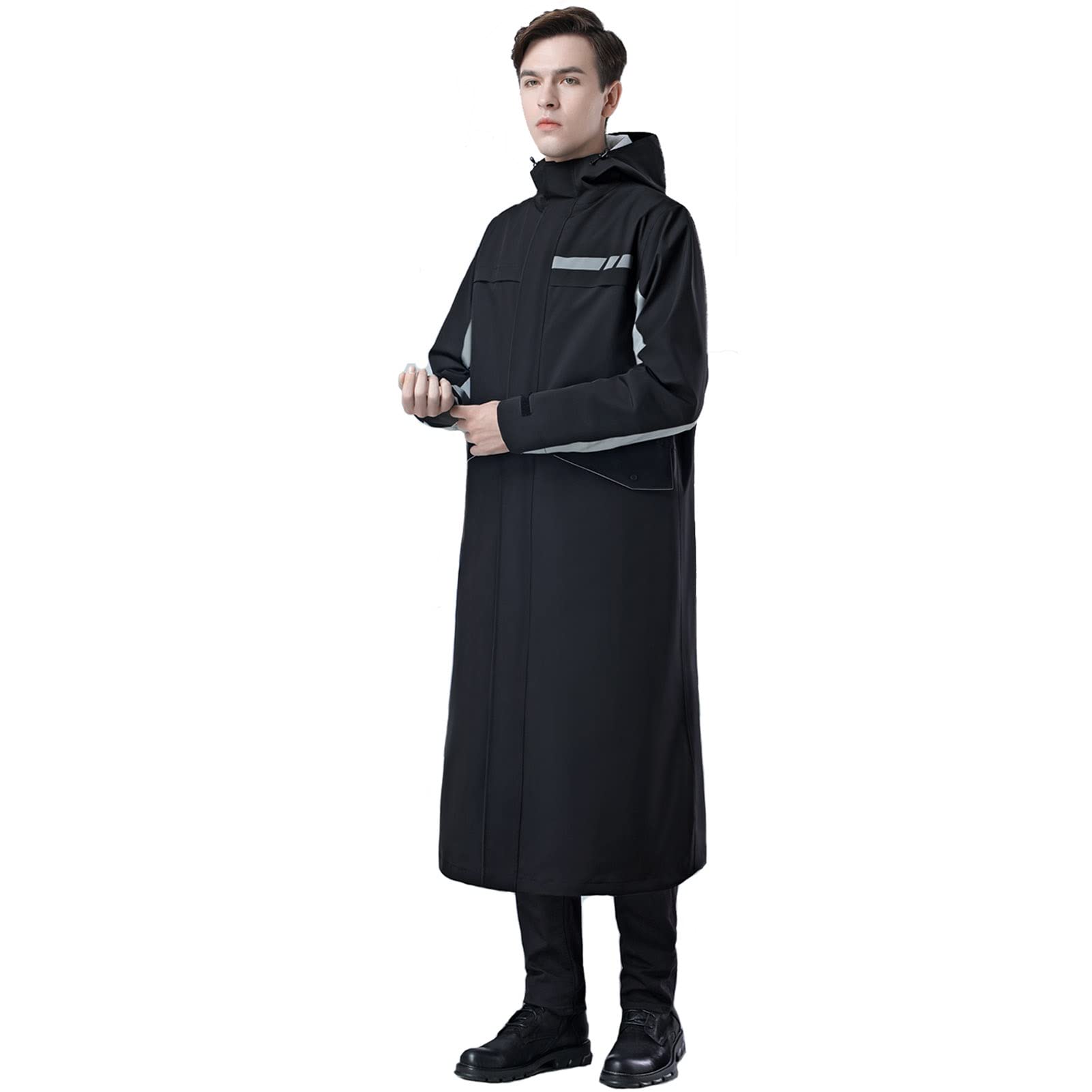 Poncho Impermeabile Poncho Poncho Sports Raincoats Leggero Riutilizzabile Escursionismo Lungo Pioggia Cappotto Giacca con Cappuccio all'aperto Trench Impermeabile - M/l/XL