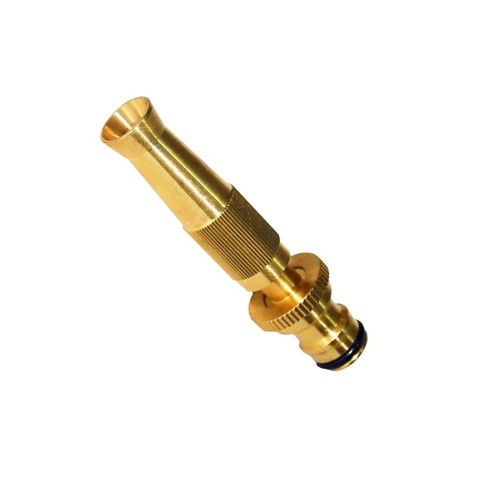 Ddqcnzpmy One Color Garden Hose Spray Gun,Brass Sprinkler Spray Nozzle-1Pc Garden Nozzle Car Wash Adjustable Water Gun Irrigation System Sprinklers Water Sprayer Garden Watering