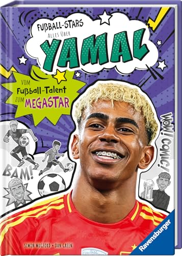 Fußball-Stars - Alles über Yamal (Erstlesebuch ab 7 Jahren), Fußball-Geschenke für Jungs und Mädchen (Megastars)