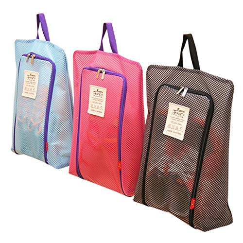 Portable Travel Shoe Tote Bag Waterproof Shoe Packing Storage Gym