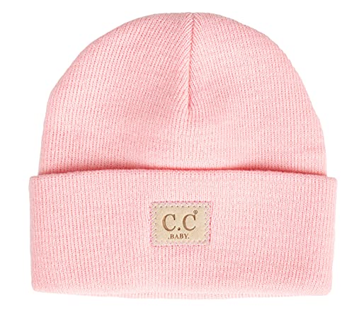 Image of Funky Junque Adorable Newborn Baby Smiley Face Beanie - Soft Knit Winter Hat with Premium Suede Patch