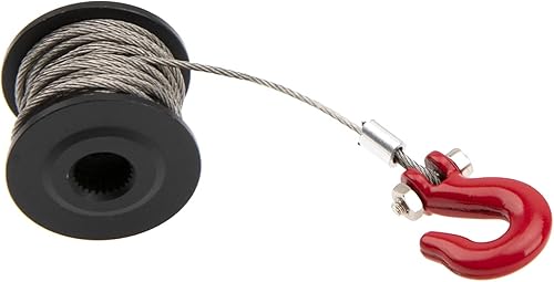 Miniatura 10 de ShareGoo 25T - Rueda de cabrestante servo compatible con Traxxas TRX-4 Axial Scx10 D90 D110 90046 Tamiya CC01 110 RC Crawler (plateado)