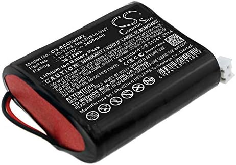 3400mAh/10.8V 交換用バッテリー Econet Compact 5、Compact 7、P/N:10-5705、BN13