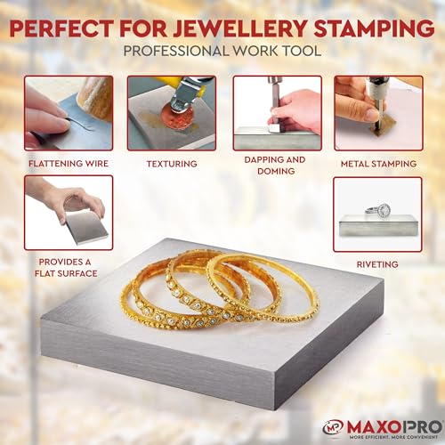 MaxoPro Bloco De Bancada De Aço 4