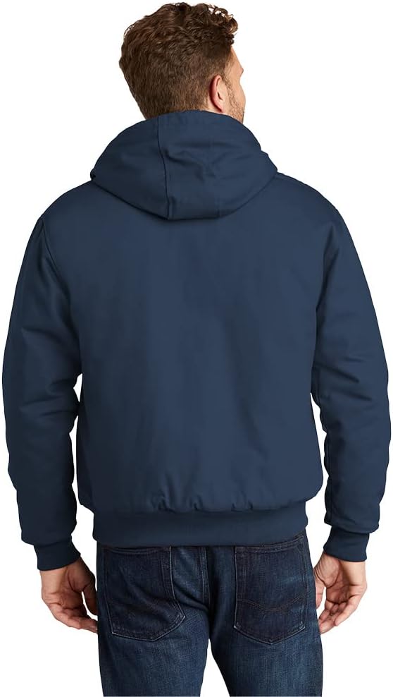 Cornerstone Men's Duck Cloth Hooded Work Jacket