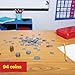 LEARNING ADVANTAGE Play Coin Set - 30 Pennies, 20 Nickels, 20 Dimes, 20 Quarters and 4 Half-Dollars - Realistic Coins for Pretend Play